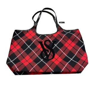 Victoria's Secret Plaid Tote